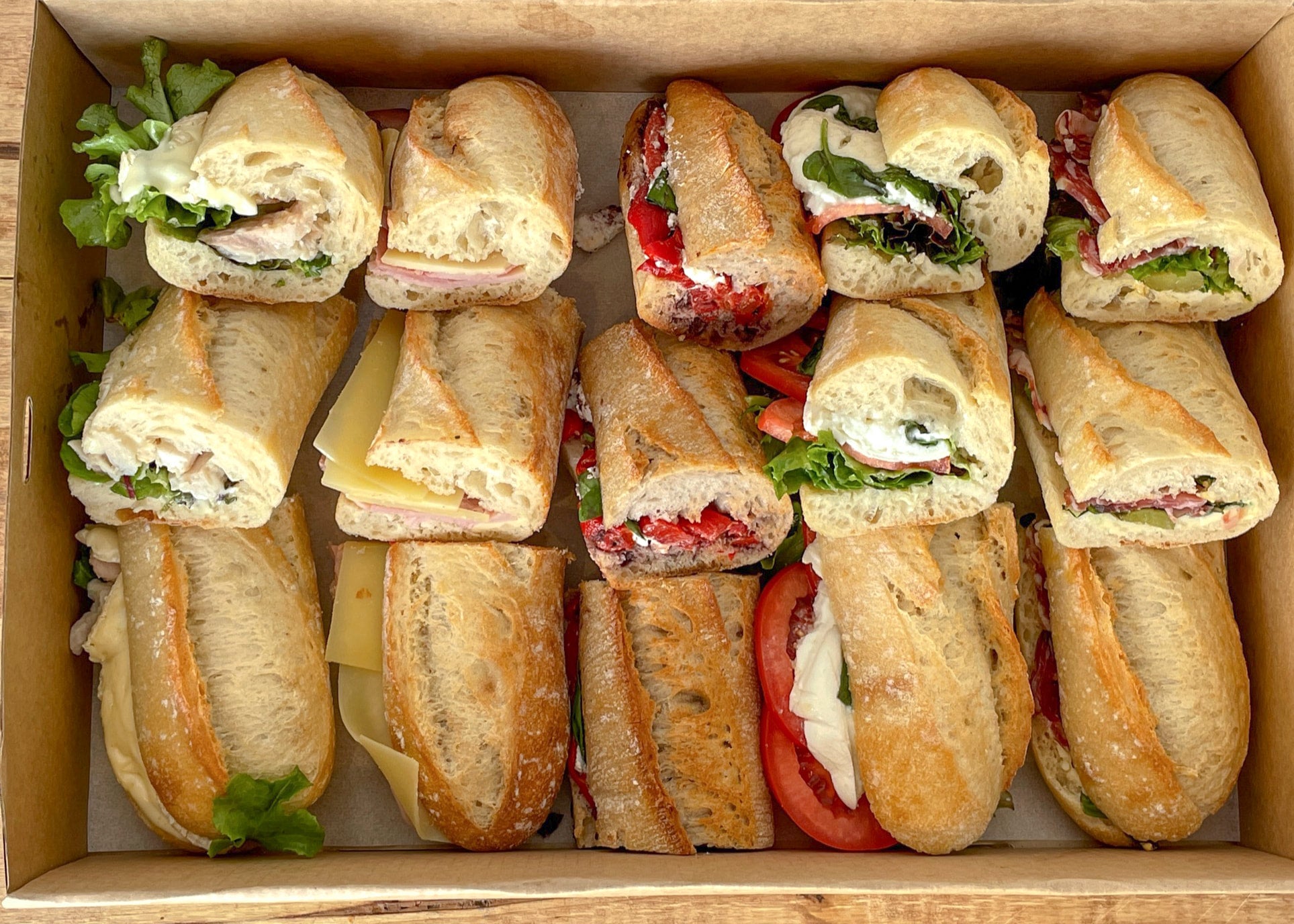 Mini French Sandwich Platter (15 pcs)